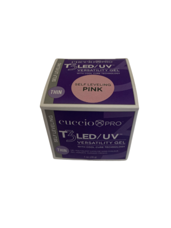 T3 LED/UV Self Leveling Gel  (Pink)