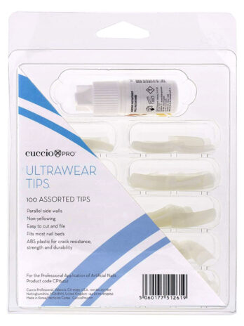 Cuccio PRO Ultrawear Tips 100 Assorted Tips